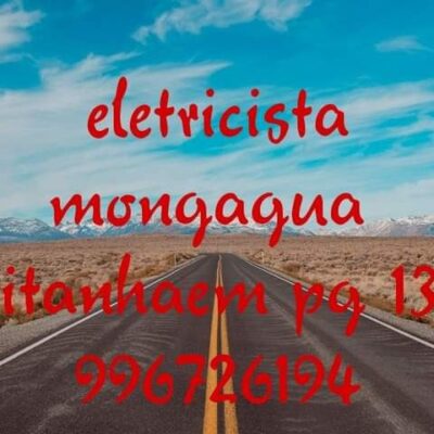 Eletricista mongagua 13 996726194