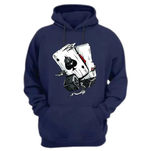 Blusa Moletom Carta Baralho - 123 Clique - Imagem 3