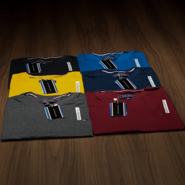 Camisa Tommy Hilfiger Básica Peruana - Imagem 4