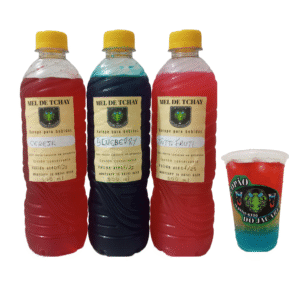 Kit 5 Xarope Mel Tchay Bebidas, Drinks, vodka Gin 500ml