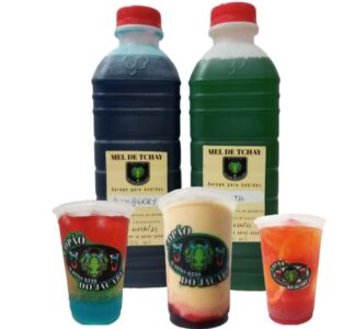 Xarope Mel Tchay para copão gin soda italiana 1 litro