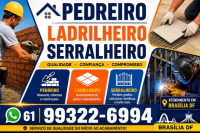 Pedreiro e Ladrilheiro