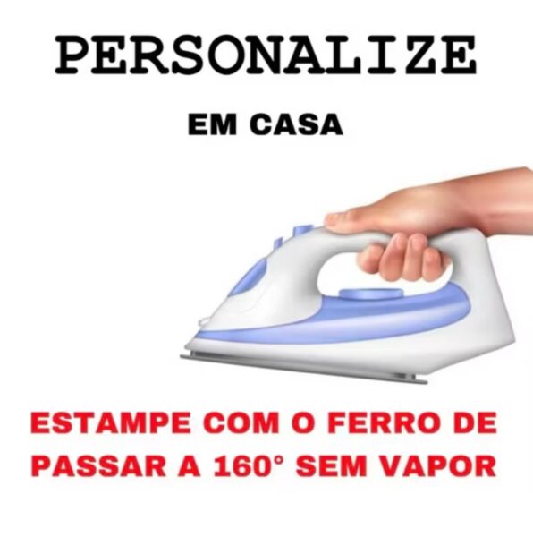 Estampas Termocolantes para Uniformes | Padronização Profissional com Aplicação em Casa com Ferro de Passar Roupa
