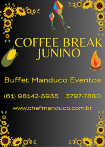 Buffet para festa junina em Brasília/DF
