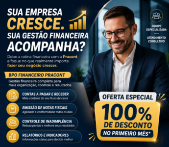 BPO Financeiro com 1° mês grátis