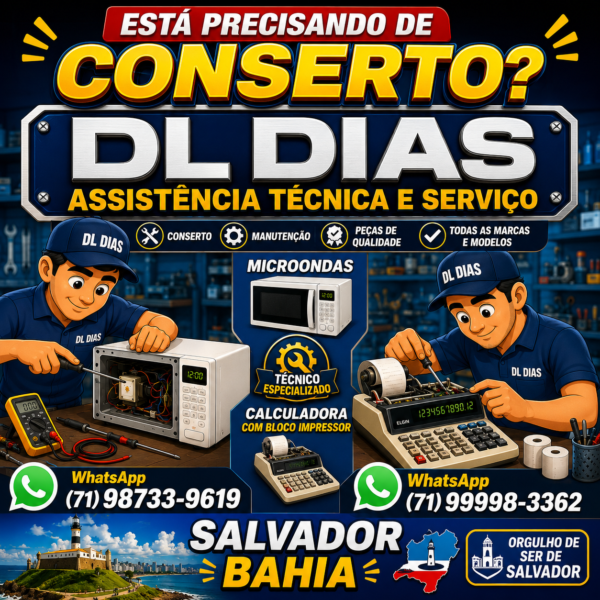 Assistência técnica perto de mim (71)98733-9619 Impressoras Calculadoras em Salvador Bahia