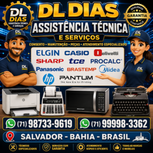 Assistência técnica perto de mim (71)98733-9619 Impressoras Calculadoras em Salvador Bahia