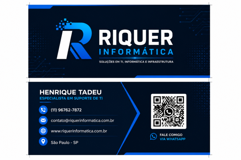Suporte Técnico em TI e Informática para Empresas e Residências