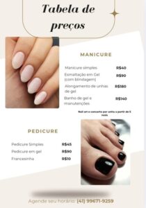 Manicure e Pedicure no Fazendinha (Curitiba - PR)