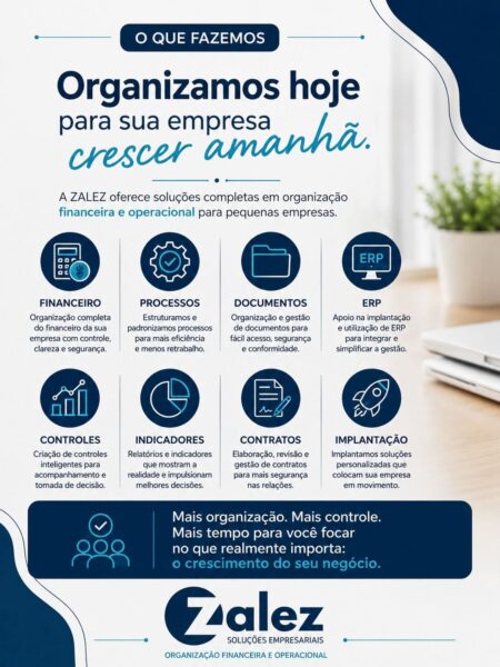 ORGANIZAÇÃO FINANCEIRA PARA PEQUENAS EMPRESAS (BPO Financeiro)