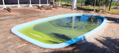 REFORMA E PINTURA DE PISCINA DE FIBRA