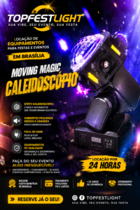 Som e iluminação jogos de luz locação aluguel