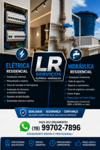 LR SERVIÇOS ELÉTRICA E HIDRÁULICA