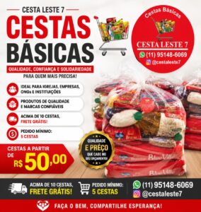 CESTAS BASICAS EMPRESAS E IGREJAS