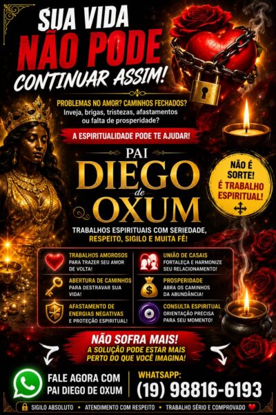 Astrólogo Pai Diego de Oxum