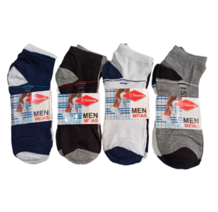 Kit 12 pares meia soquete