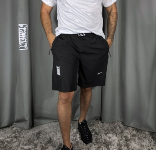 Bermuda masculina tactel com elástano