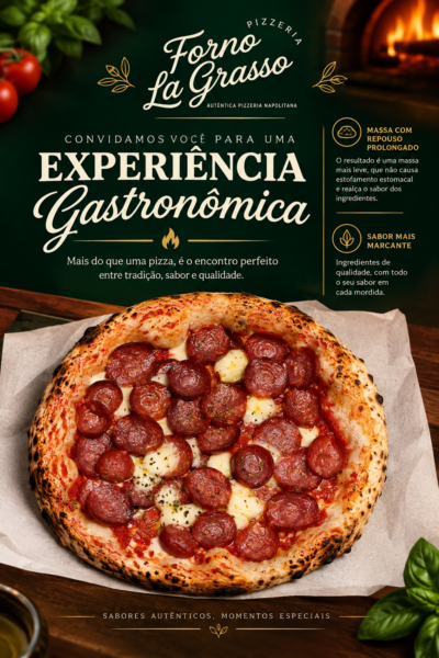 Forno La Grasso - Autêntica pizza original napolitana