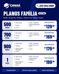 CANAA TELECOM INTERNET