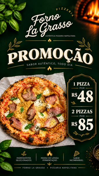 Forno La Grasso - Autêntica pizza original napolitana
