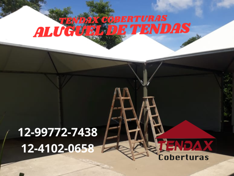 Locação de tendas 5x5,10x10,5x7 ... 12-99772-7438