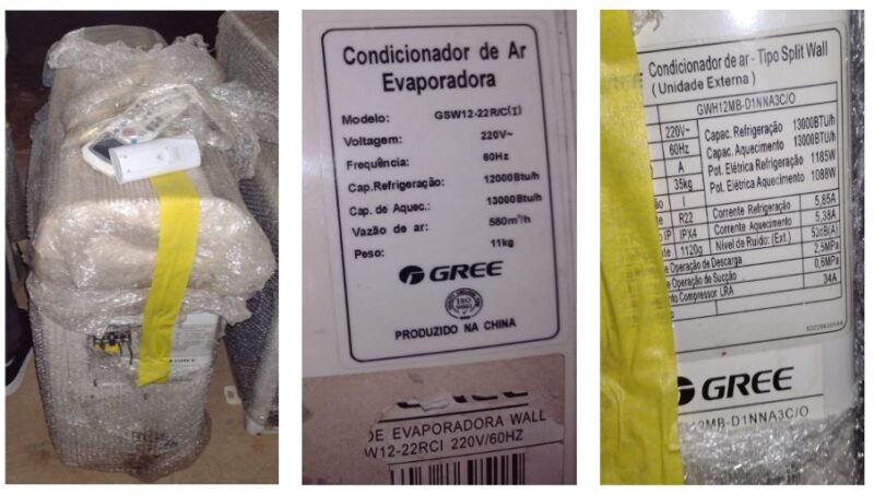 Ar-Condicionado Split Gree 12.000 BTUs Quente e Frio – Excelente Estado R$ 1.000,00