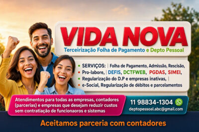 TERCEIRIZAÇÃO DEPARTAMENTO PESSOAL - TOTAL