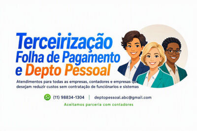 TERCEIRIZAÇÃO DEPARTAMENTO PESSOAL - TOTAL