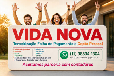 TERCEIRIZAÇÃO DEPARTAMENTO PESSOAL - TOTAL