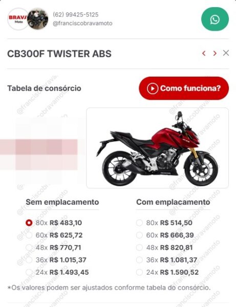 Consórcio Honda